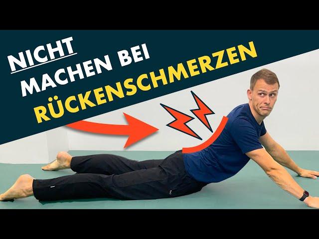 Rückenschmerzen im unteren Rücken - Was WIRKLICH hilft!