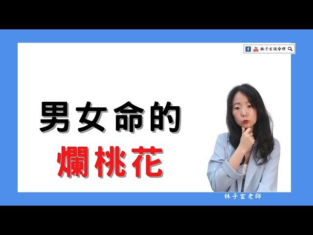 男女命的爛桃花 | 命理知識 | #林子玄說命理