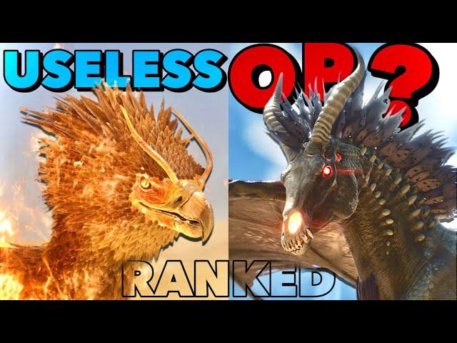 Ranking Every Flyer In Ark!