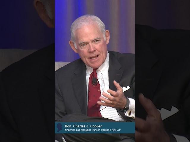 Hon. Charles J. Cooper remarks at FedSoc's "Civility in the Law"