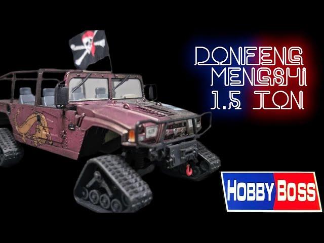 Вторая жизнь модели DONGFENG MENGSHI 1.5 TON "HOBBY BOSS" 1/35 Model's second life