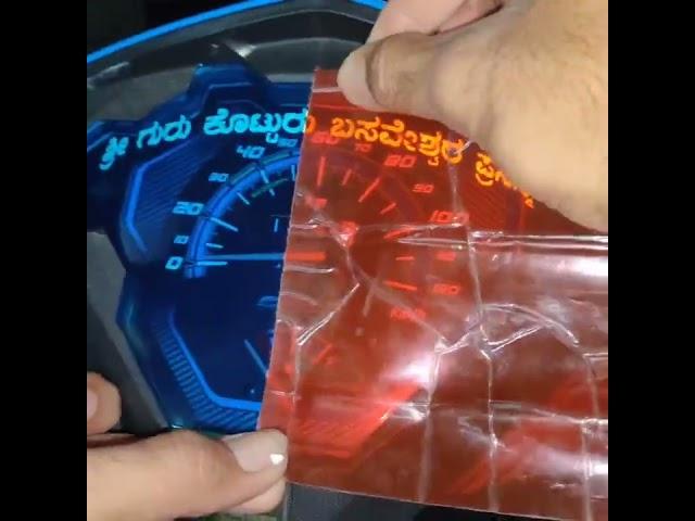 HONDA DIO STICKERING️ MODIFY#RAJ WRAPS #shorts #short