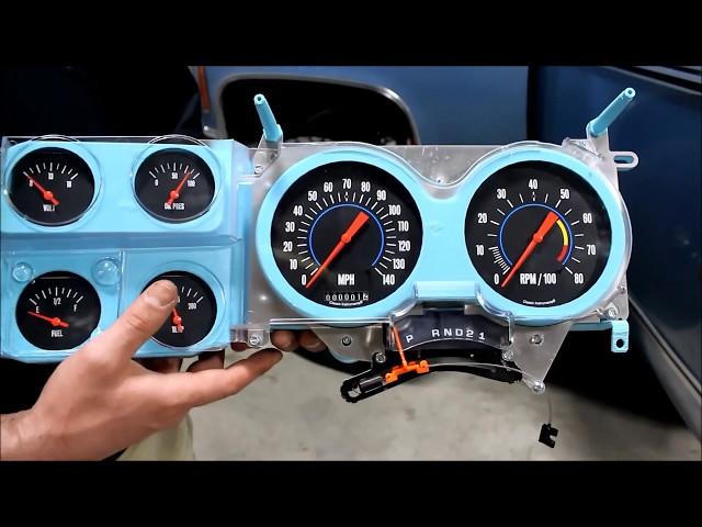 73-87 Square Body Instrument Cluster Install