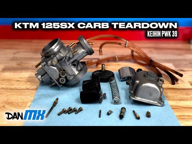 KTM 125SX CARB REBUILD 1 | Keihin PWK 39
