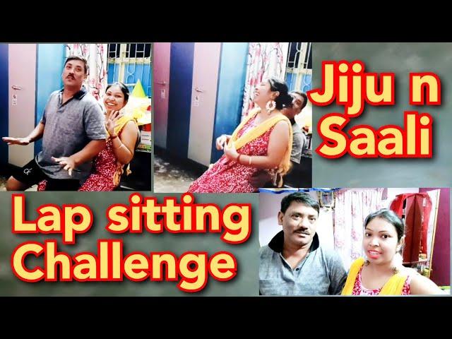 Lap sitting challenge on chair with jija #lapsittingchallenge #jijasalicomedy #funnyvideo #viral