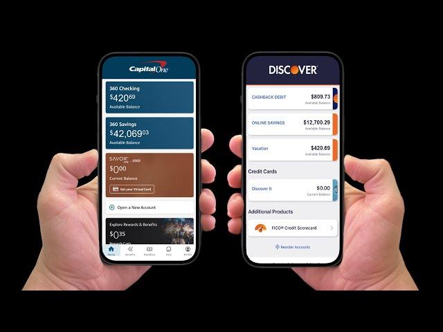 Capital One vs Discover Bank - Which Bank Account is Best?