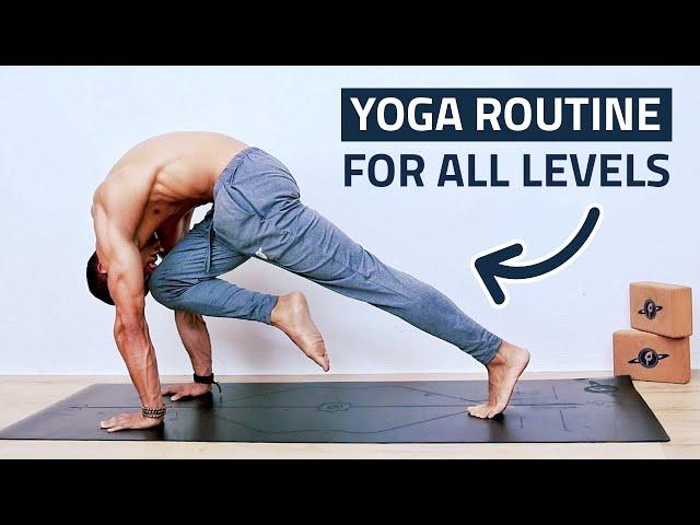 Yoga Routine For Strength & Flexibility | ALL LEVELS (Follow Along)