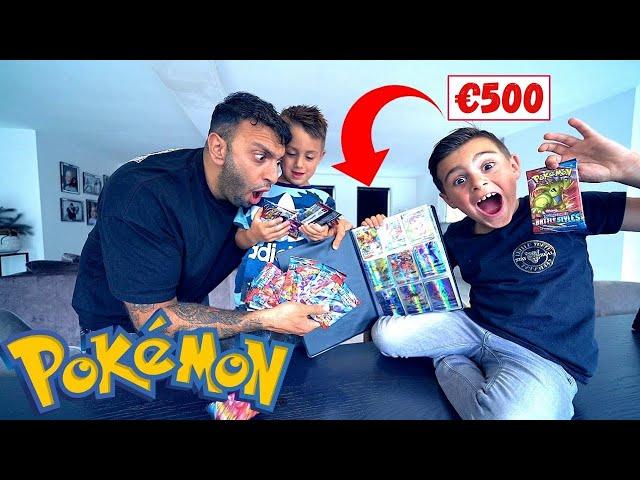 EEN MEGA VERRASSING VOOR ZE *POKEMON KAARTEN UNBOXEN* | LAKAP JUNIOR