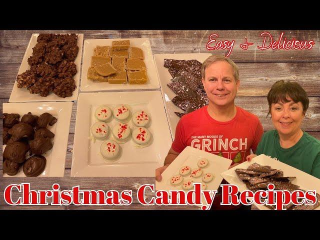 MAKING EASY AND DELICIOUS CANDY RECIPES FOR CHRISTMAS | MAKE HOMEMADE CHRISTMAS CANDY WITH US