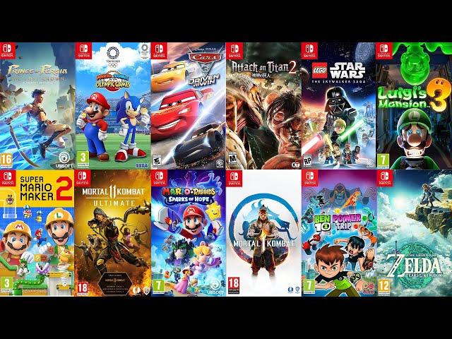 Top 30 Best Nintendo Switch GAMES OF ALL TIME