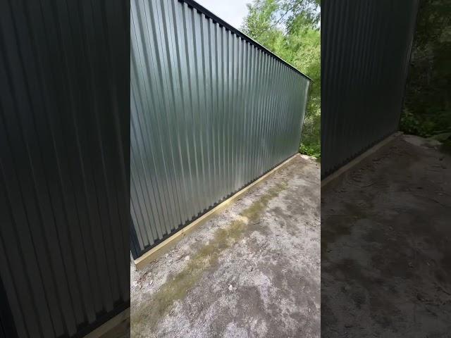 Гараж Пенал в Токсово | Компания Гараж У Дома #бытовка #гараж #дача #хозблок