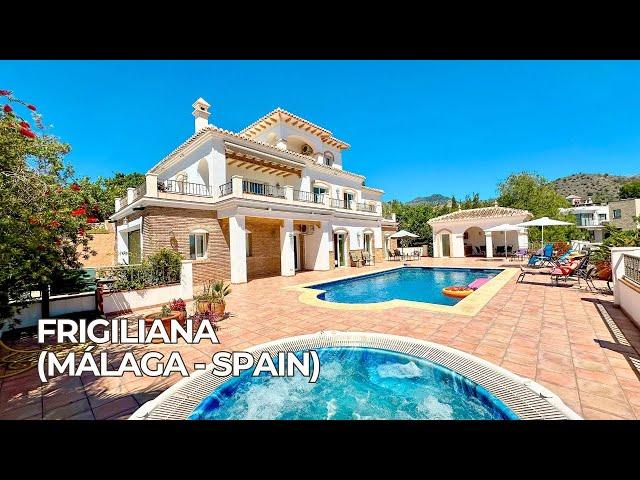  MAGNIFICENT 5 bedrooms Villa FOR SALE in Frigiliana (Málaga, Spain)  1.350.000 €