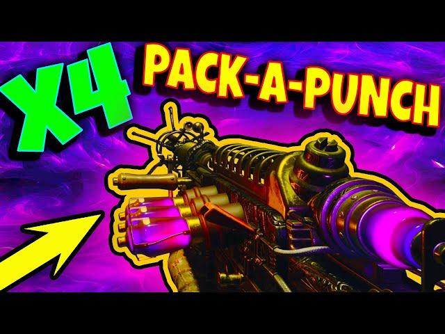 X4 QUAD PACK-A-PUNCH Glitch on WONDER WEAPONS (In-Game Weapon Duplication) Modern Warfare 3 Zombies