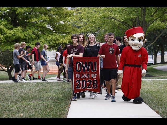 Ohio Wesleyan Class of 2028 Move-In, Convocation, and First Lap