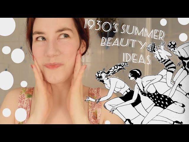 Summer Beauty Advice from 1936