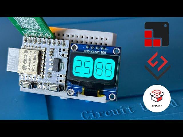 ESP32 OLED SSD1306 LVGL Embedded UI Design