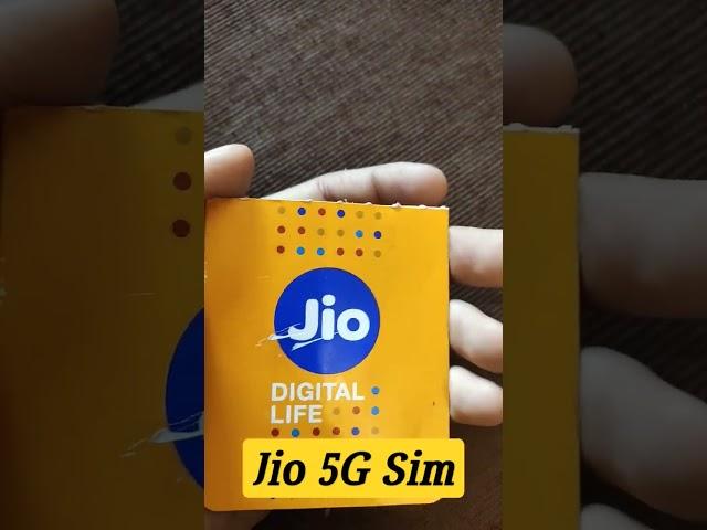 5G Jio Sim launched #jio5gSim #agamangaming