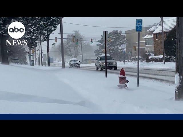 Major winter storm sweeps across the country