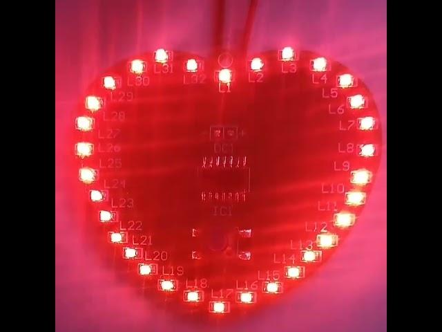 ICStation Heart Shaped SMD LED Light Kit