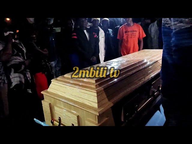 FRED OMONDI'S BODY  FINALLY ARRIVES IN KISUMU