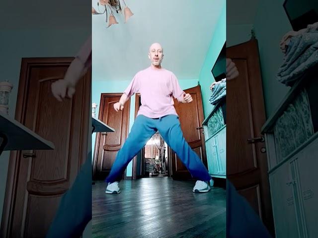 Утренняя разминка. Шаффл танец для взрослых. #music #dance #рекомендации #shuffledance #dancer