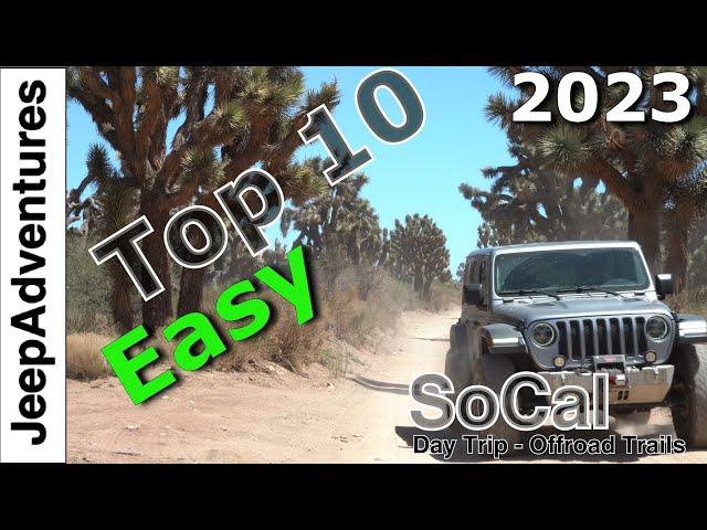 Easy Offroad Trails in Southern California Top 10