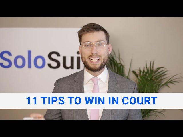 11 tips to win your debt collection lawsuit in court