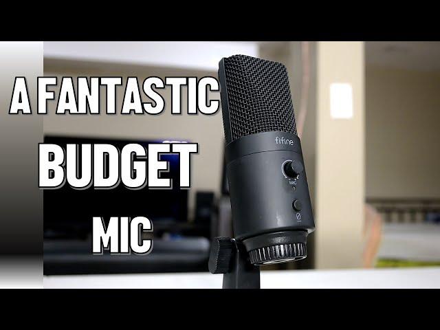FIFINE USB Microphone K683A Review - A Great Budget Alternative To The Blue Yeti For YouTube, Twitch