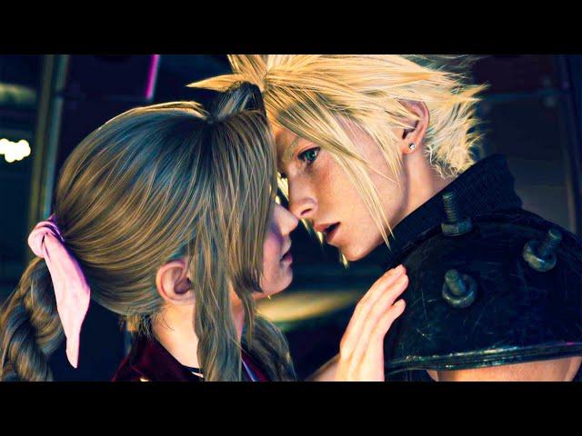 Final Fantasy 7 Rebirth - All Aerith And Cloud Romance Scenes (FFVII 2024)