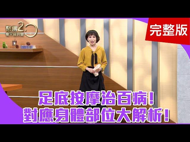 【經典回顧】腳底反應全身，對應身體部位大解析！腳底腸胃對應區，改善帕金森失智症！日按腳底二十分，自我保健好簡單！【聚焦2.0】第134集