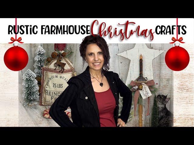 Let’s Make High-End Rustic Farmhouse Christmas Crafts! DIY Christmas Crafts 2024