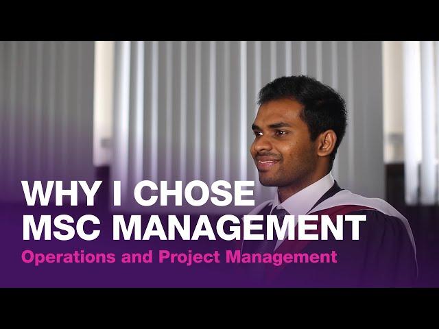 Why choose a master’s in Project Management at the University of Bristol Business School?