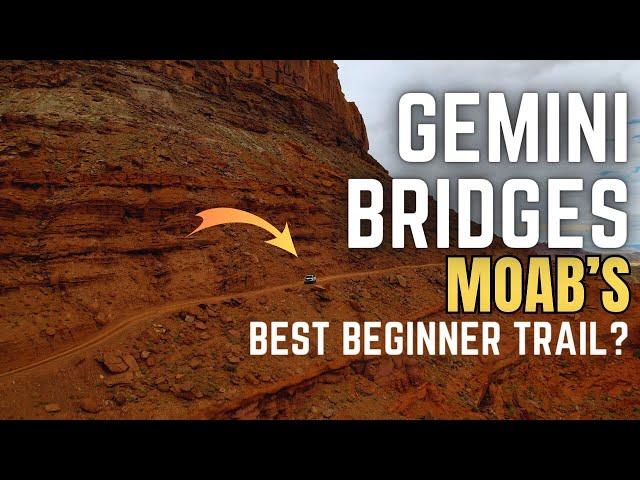 GEMINI BRIDGES Moab Utah, Great beginner trail! #FordTremor #Moab #beginner overland