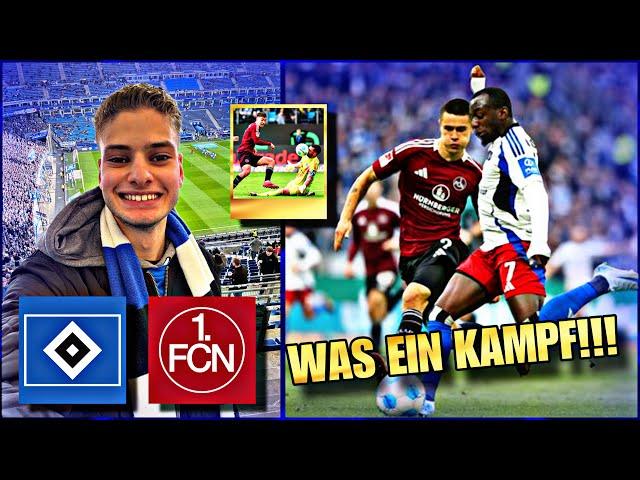 WAS EIN KAMPF! HEUER FERNANDES rettet den HSV!  | Hamburger SV vs FC Nürnberg - Stadionvlog | MIDO