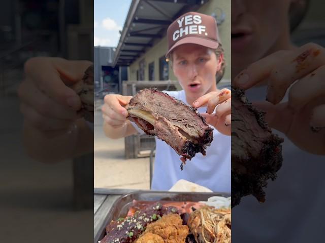 Trying what people say is the best bbq in Dallas PT.2 Pecan Lodge #bbq #texas #dallas