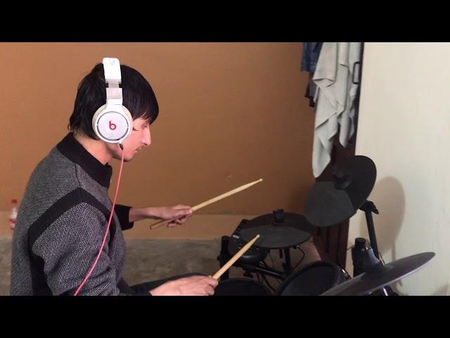 Nepali drummer~Free Style Drum Solo in alesis nitro electric drum kit