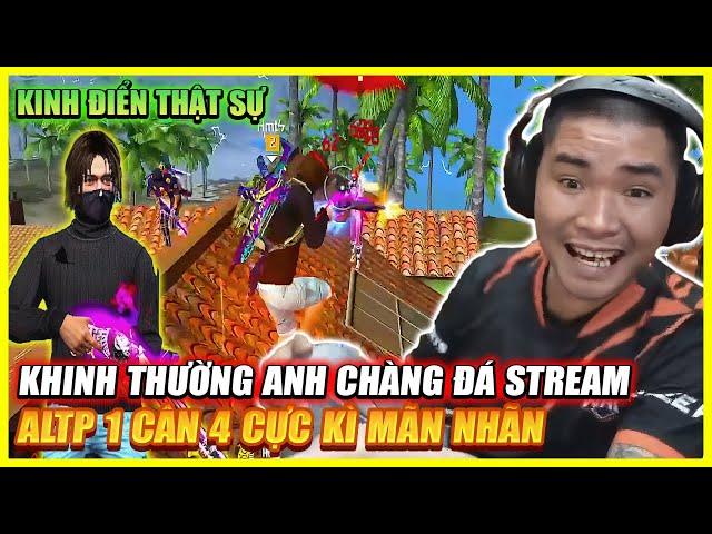 FREE FIRE | CHÀNG TRAI ĐÁ STREAMS PHÁ ALTP CÂN 8 SIÊU MÃN NHÃN , BÁC GẤU KHINH THƯỜNG VÀ CÁI KẾT ?