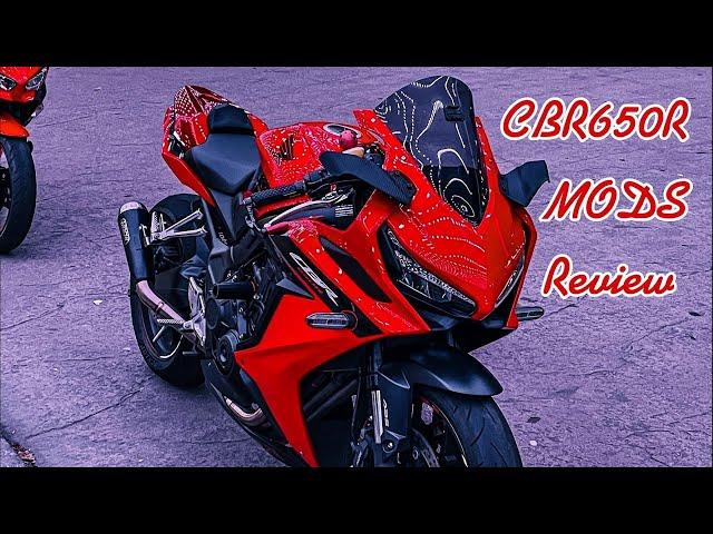 CBR650R Mods/Review