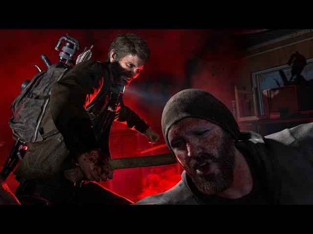 The Last of Us Part 1 Remake PS5 Psycho Joel - Brutal & Aggressive Gameplay Grounded 4K/60fps