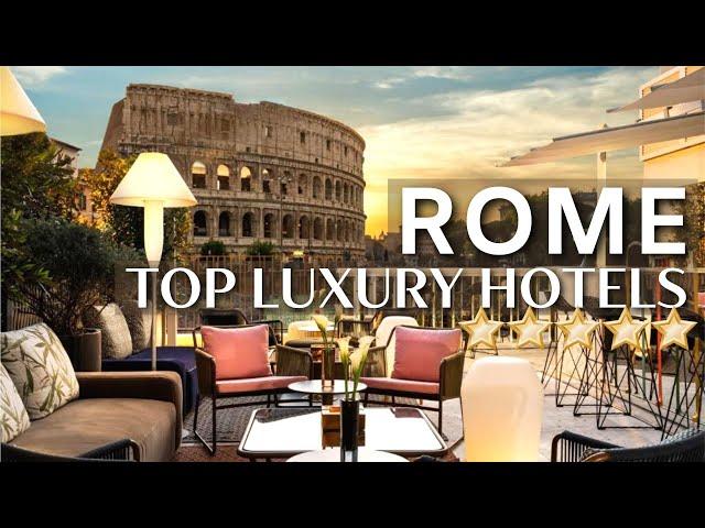 TOP 10 Best Luxury Hotels In ROME, ITALY | 5 Star Hotels 2021