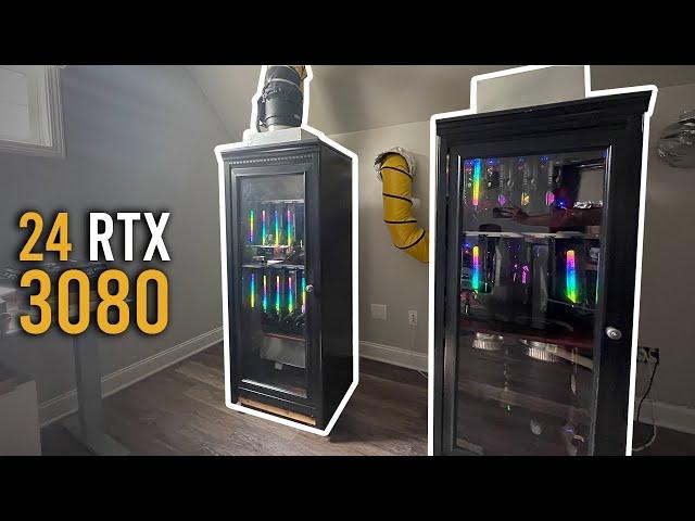 How to build a custom 12 GPU Mining Tower Rig