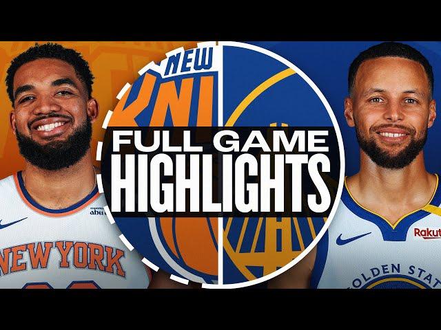 KNICKS at WARRIORS | FULL GAME HIGHLIGHTS | March 15, 2025