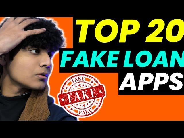 Top 20 Fake Loan Apps  |7 Days Loan App| #7daysloanapp #fakeloanapp #loanapp