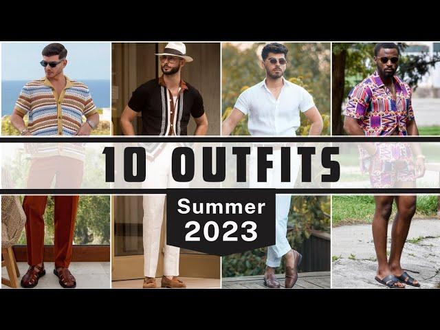 10 Latest Summer Outfit Ideas For Men 2023 | Men's Fashion