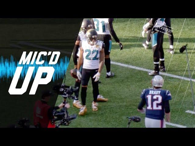 Mic'd Up Jaguars vs. Patriots "It's On Today!" (AFC Champ) | NFL Sound FX