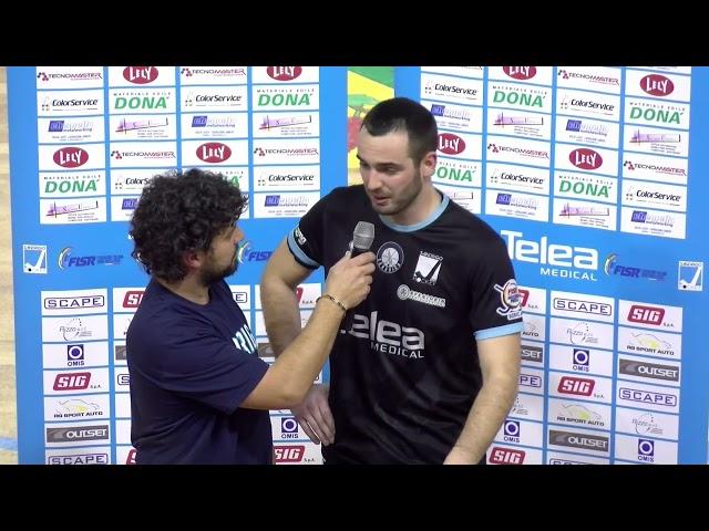 Serie A1 - G.14 - Intervista Marco Ardit (attaccante Telea Medical Sandrigo H.)