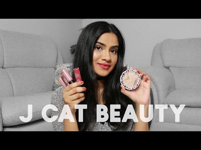 J Cat Beauty Lipfinity and Highlight Glow Review + Swatches