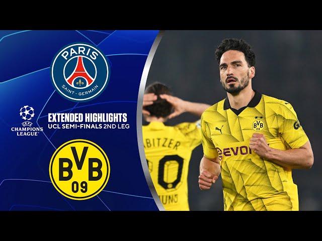 PSG vs. Borussia Dortmund: Extended Highlights | UCL Semi-Finals 2nd Leg | CBS Sports Golazo