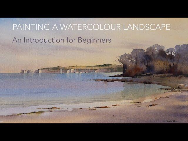 5. Painting a Watercolour Landscape - Demonstration