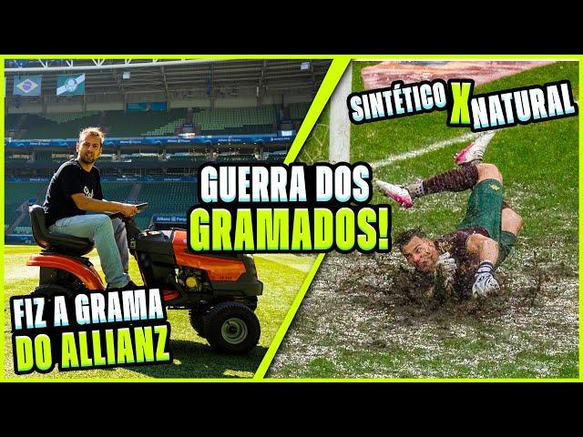 COMO FAZEM OS GRAMADOS DE FUTEBOL?